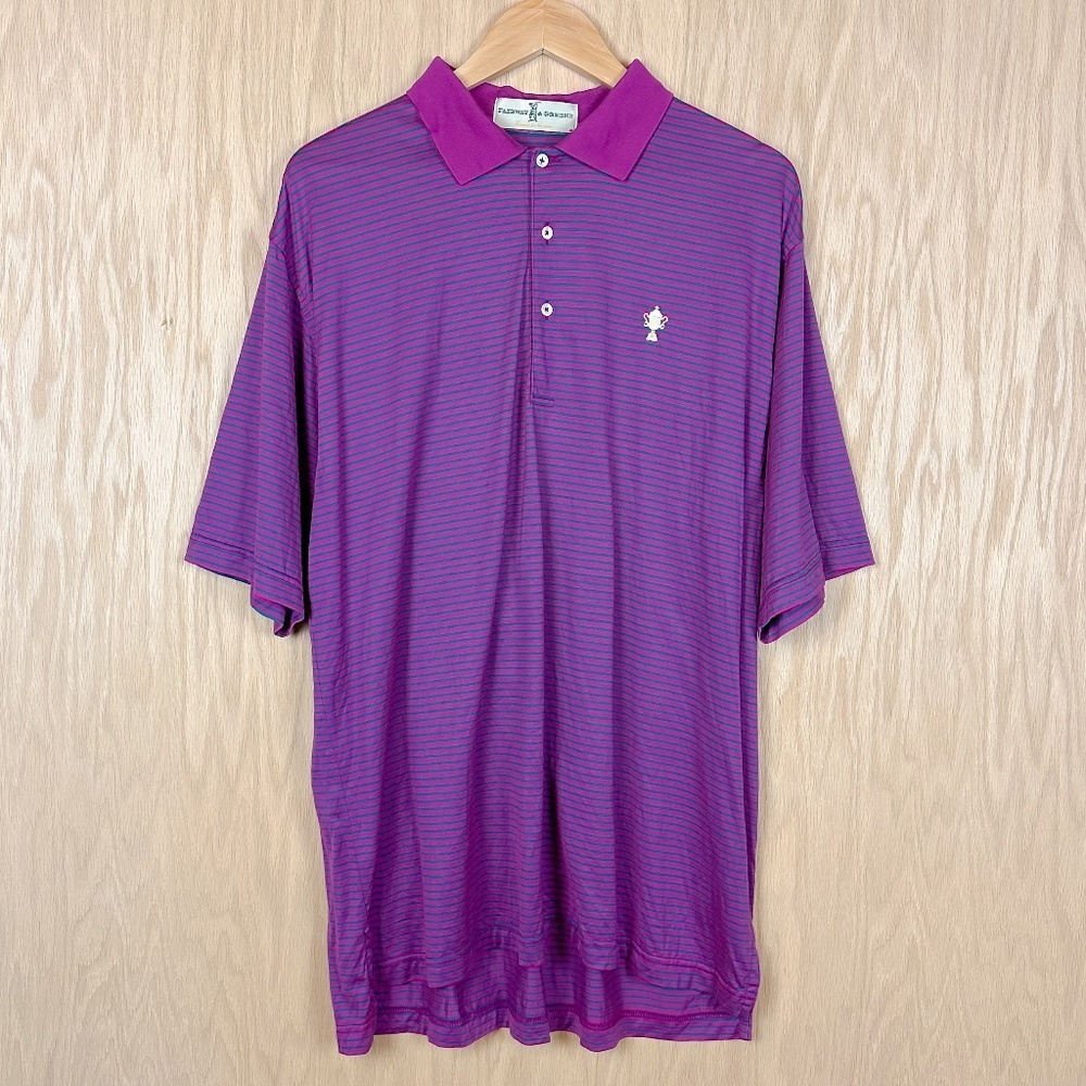 Fairway  Greene Performance Golf Polo Shirt Pga Championship